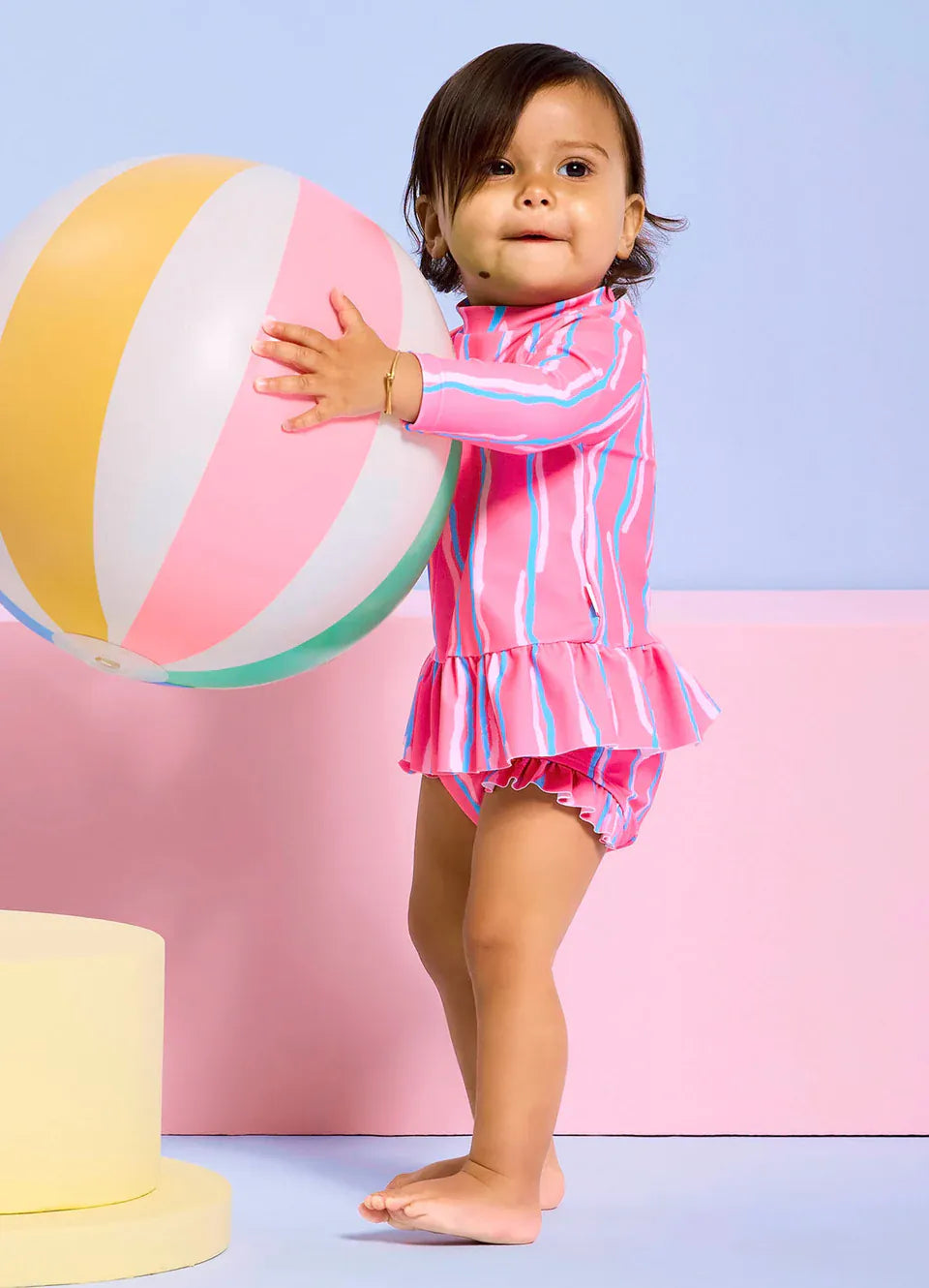 Aruba Pink Rashie Set