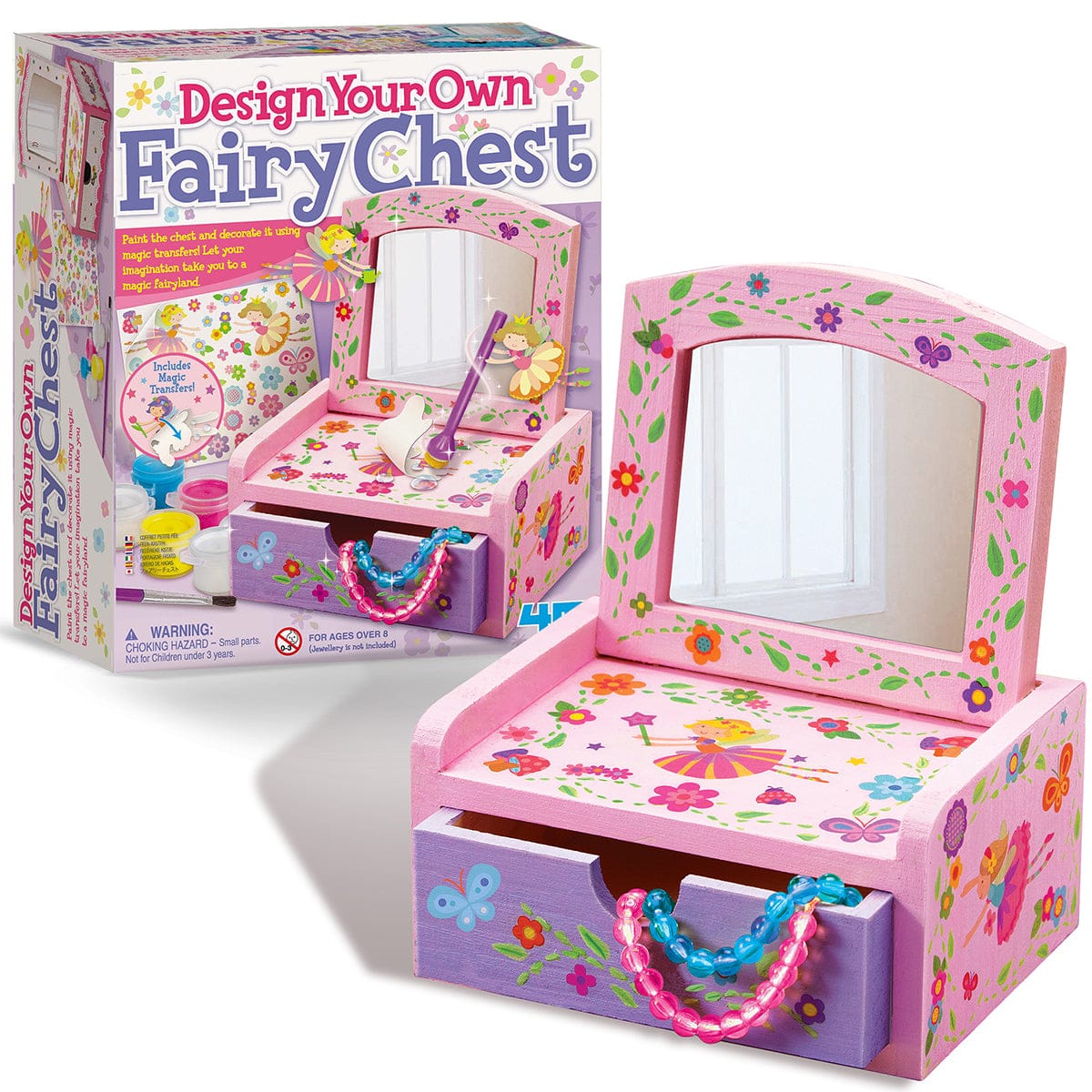 4M Toys Design Your Own Fairy Chest