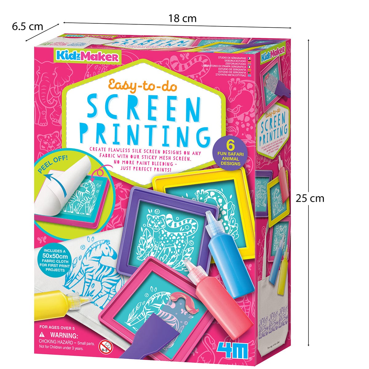 4M Toys Easy-to-do Screen Printing