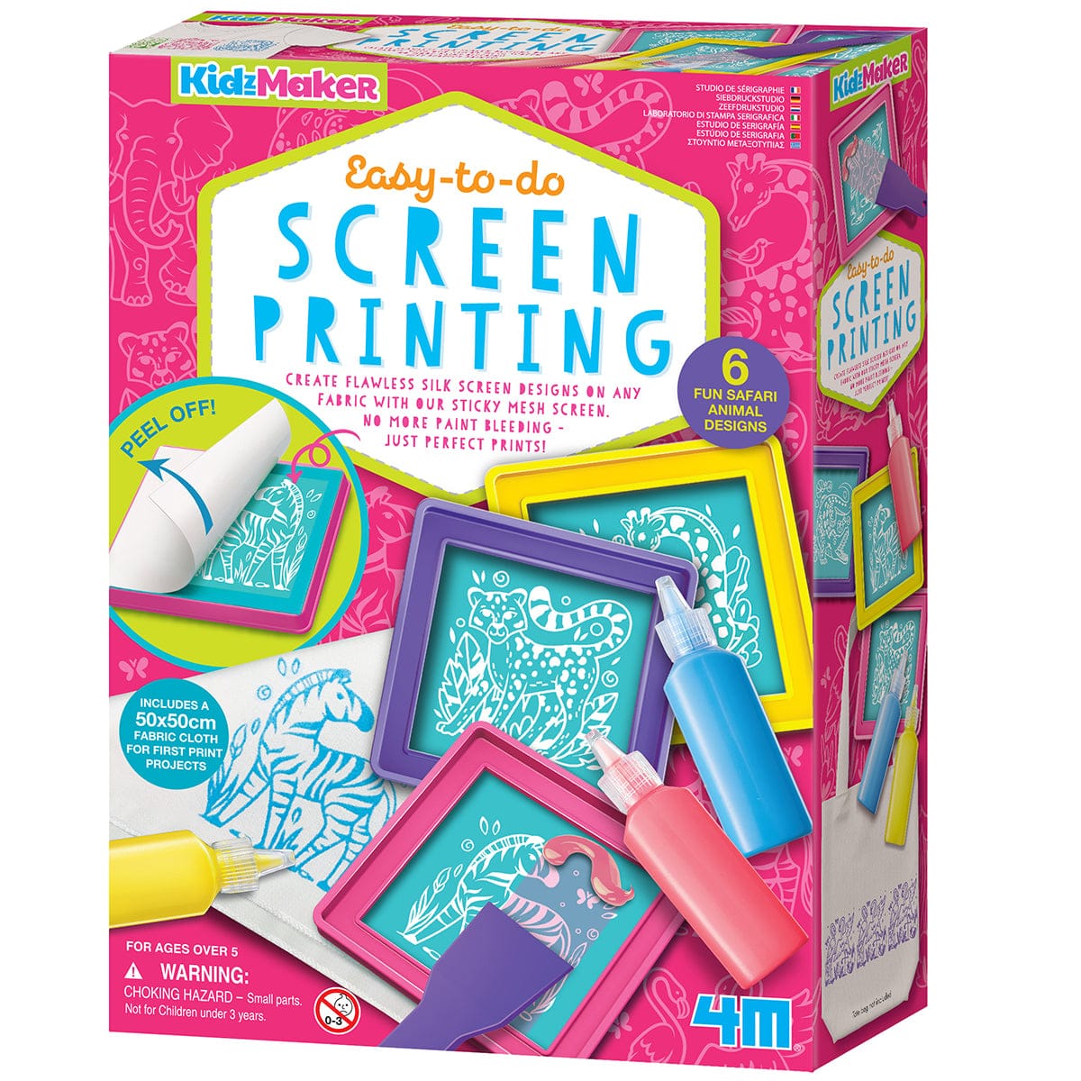 4M Toys Easy-to-do Screen Printing