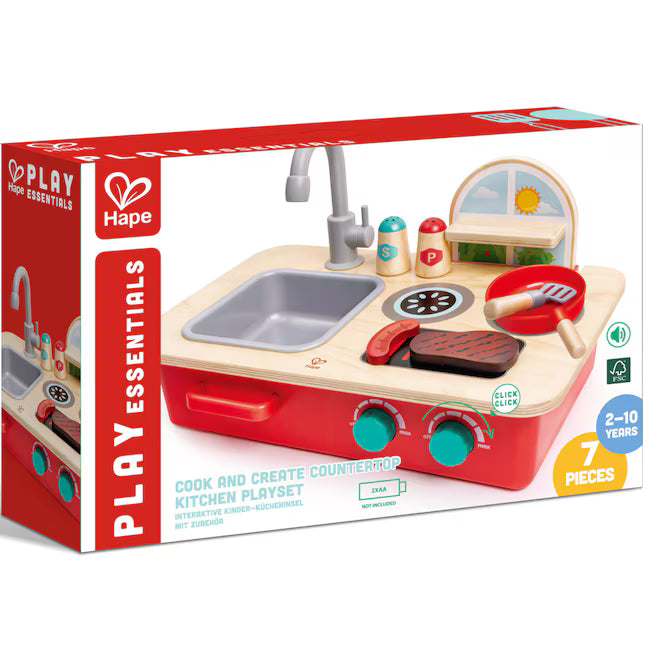 Hape Cook & Create Countertop Kitchen Playset