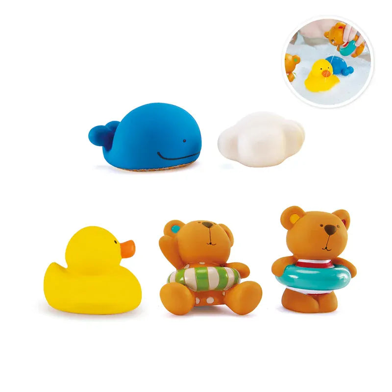 Hape Teddy & Friends Bath Squirts