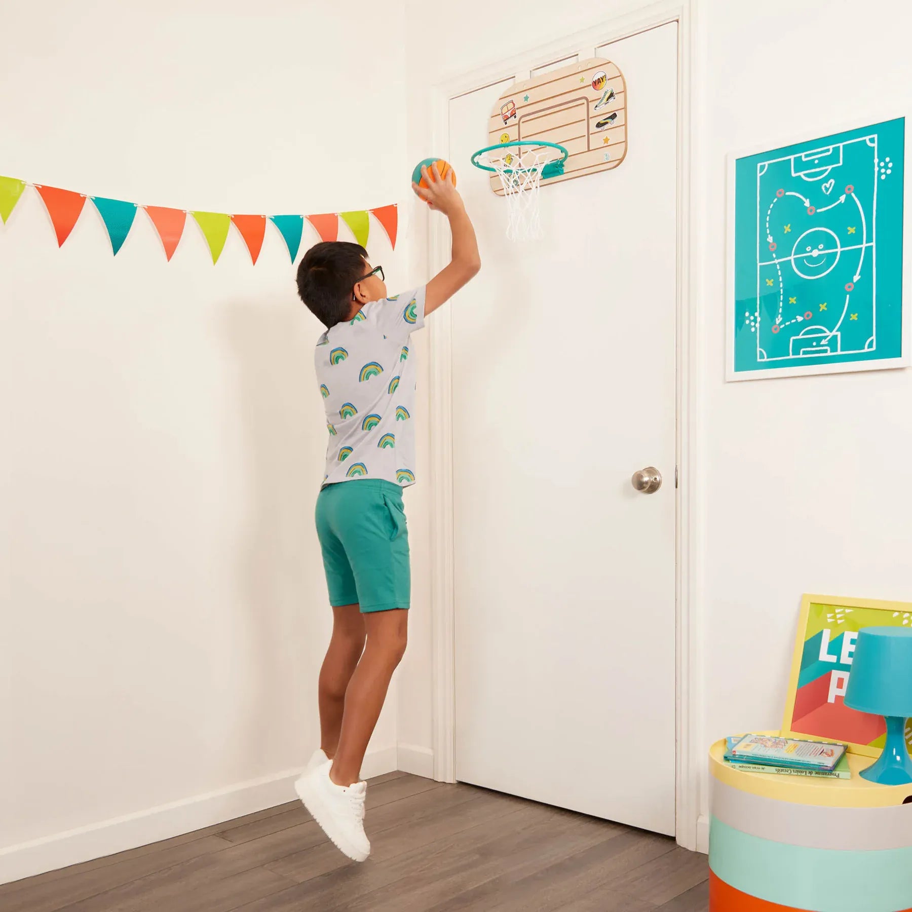 Over-the-Door Basketball Hoop