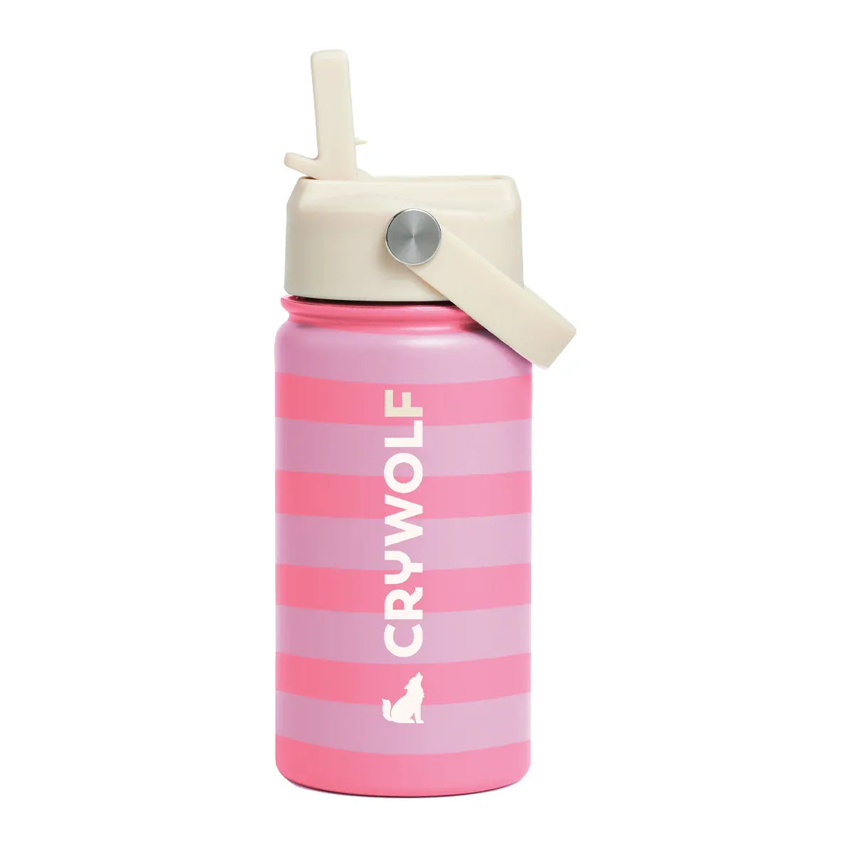 DRINK BOTTLE Flamingo Stripe (400ml)