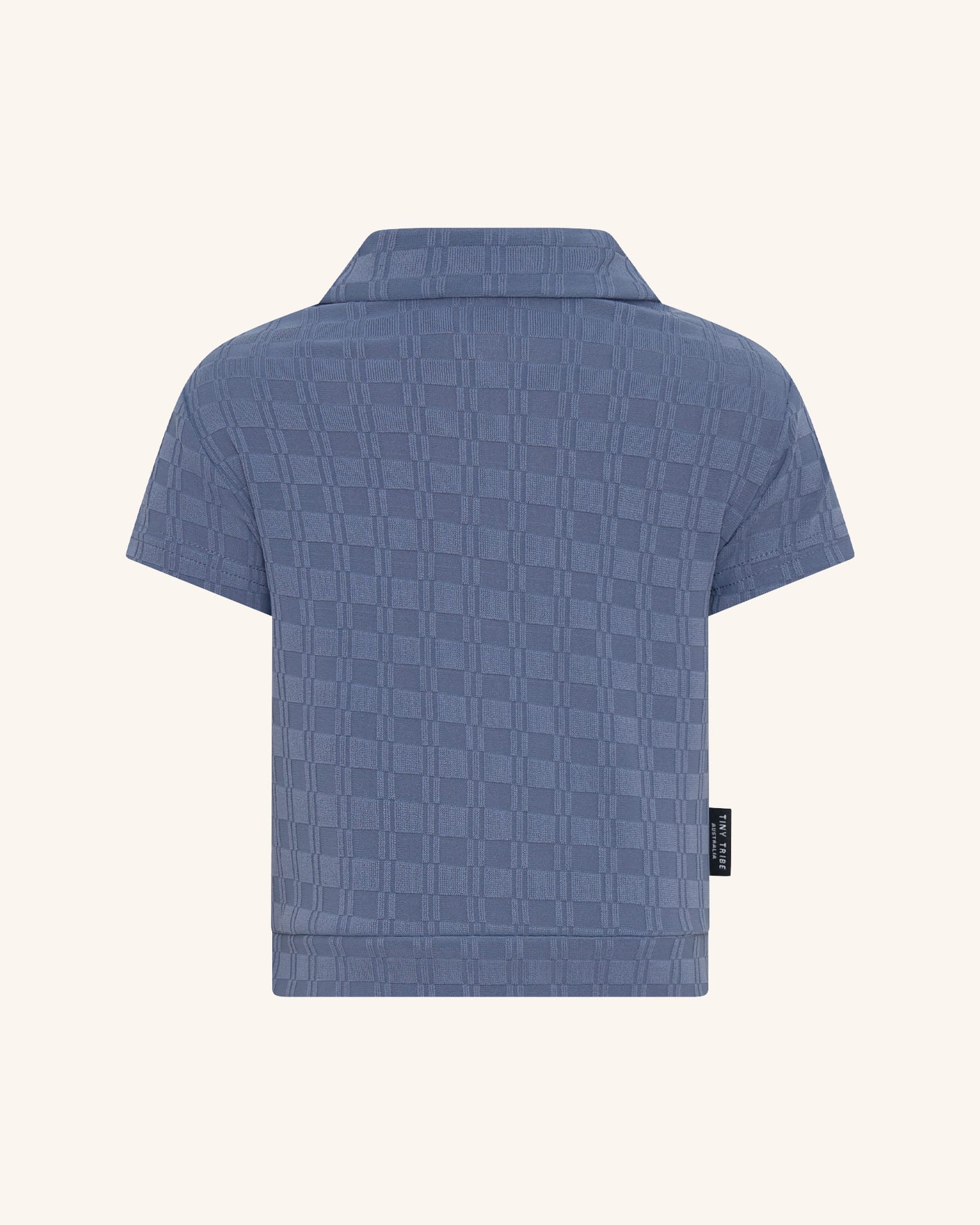 Blue Collared Button Shirt