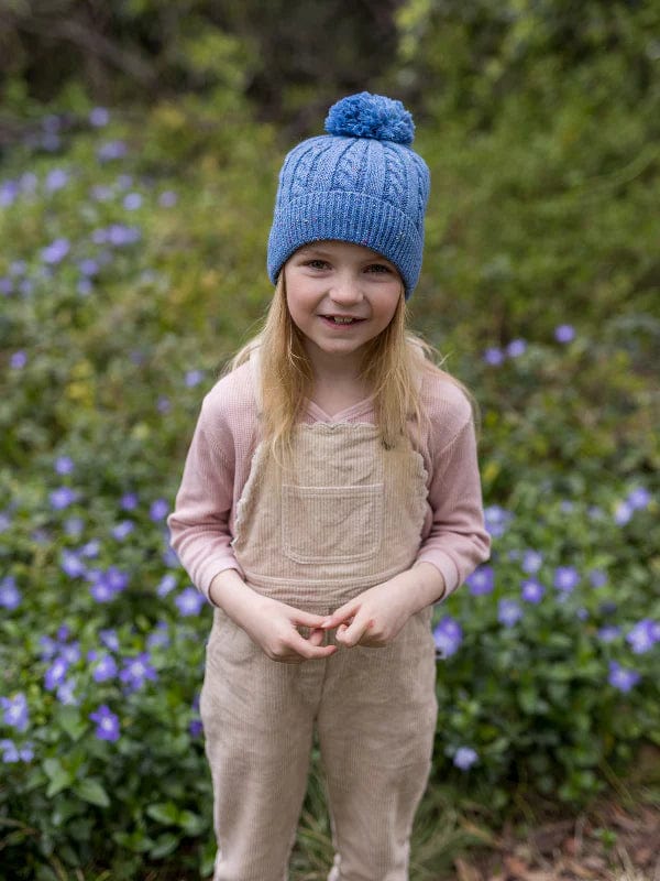 Acorn Kids Accessories Hats Alps Beanie Blue