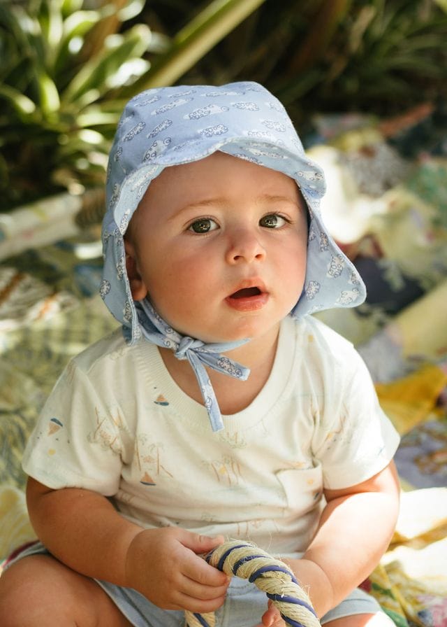 Acorn Kids Accessories Hats Clouds Flap Hat