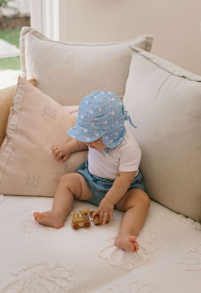 Acorn Kids Accessories Hats Clouds Flap Hat