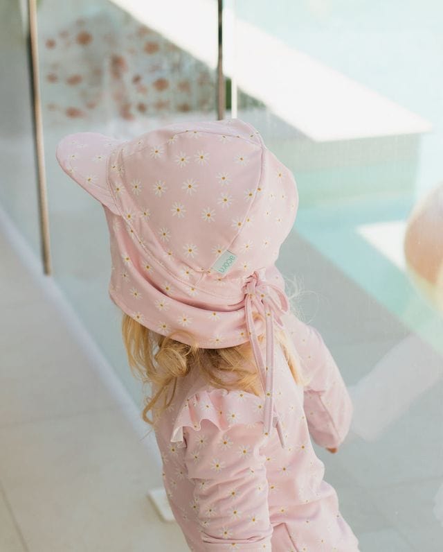 Acorn Kids Accessories Hats Daisy Fields Swim Flap Cap