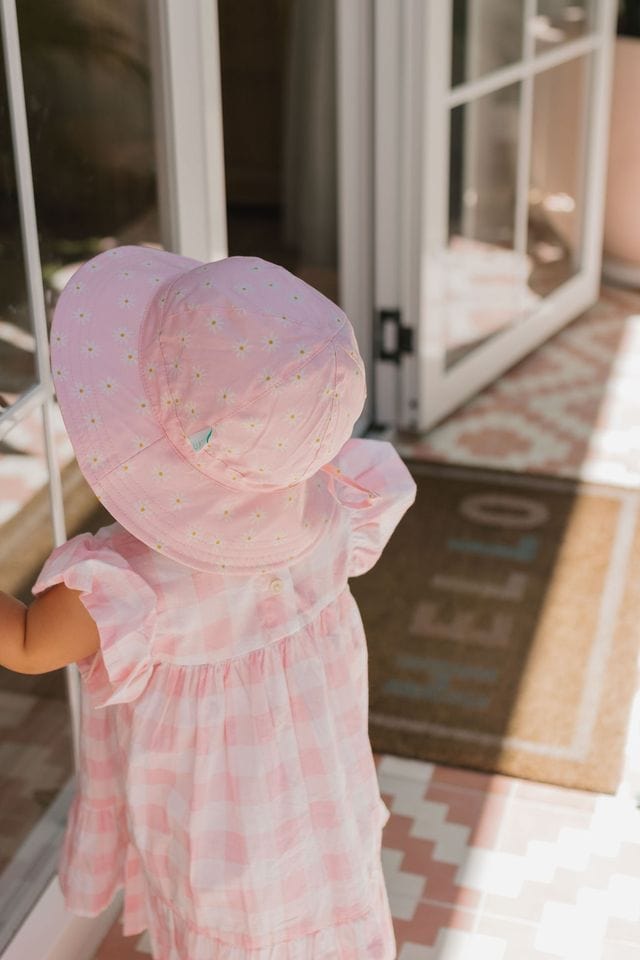 Acorn Kids Accessories Hats Daisy Fields Wide Brim Sunhat