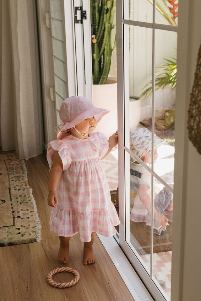 Acorn Kids Accessories Hats Daisy Fields Wide Brim Sunhat