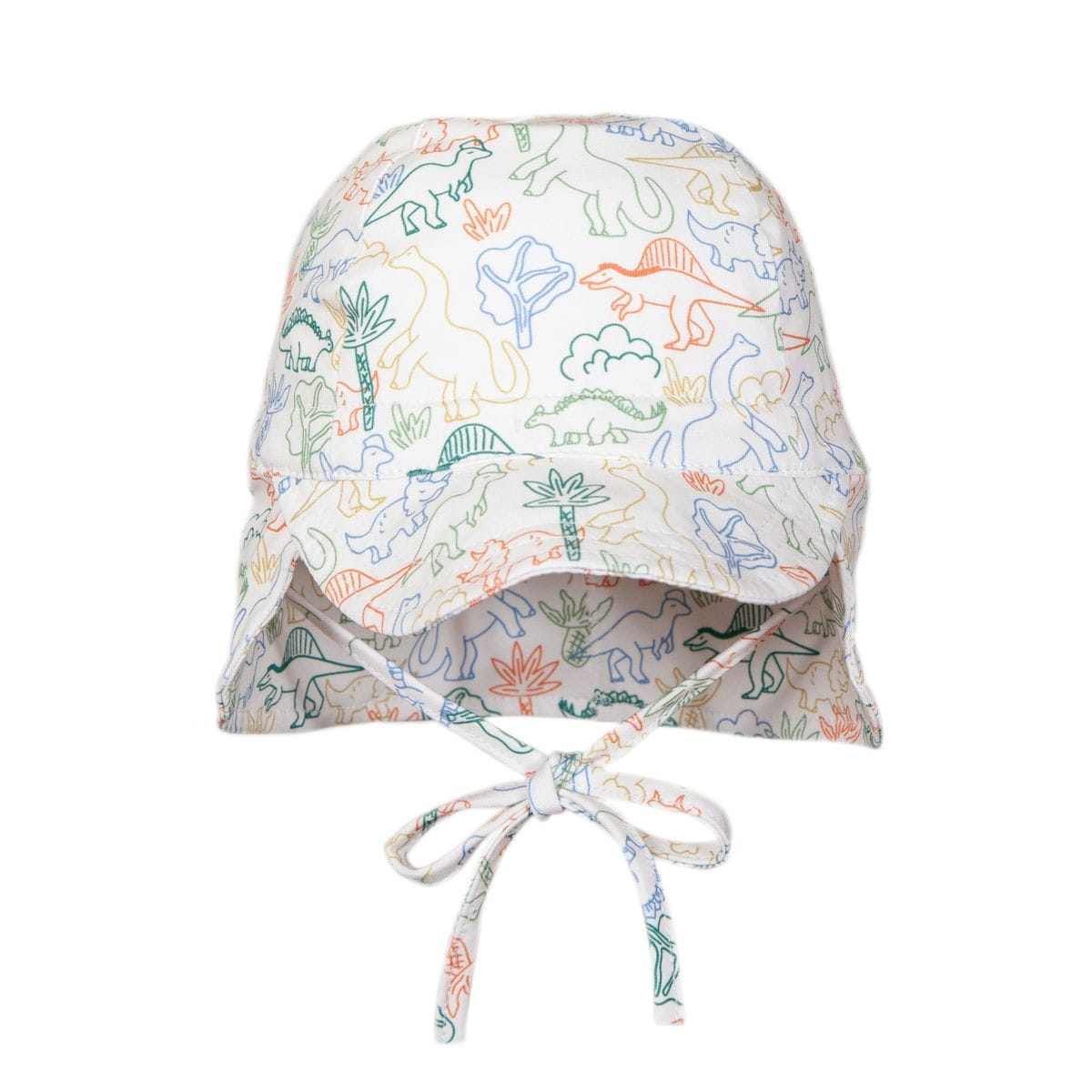 Acorn Kids Accessories Hats Dino Soft Jersey Flap Cap