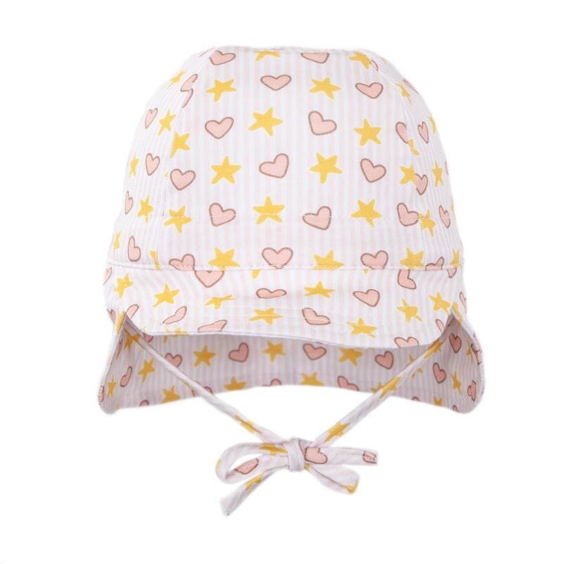 Acorn Kids Accessories Hats Love and Stars Flap Hat