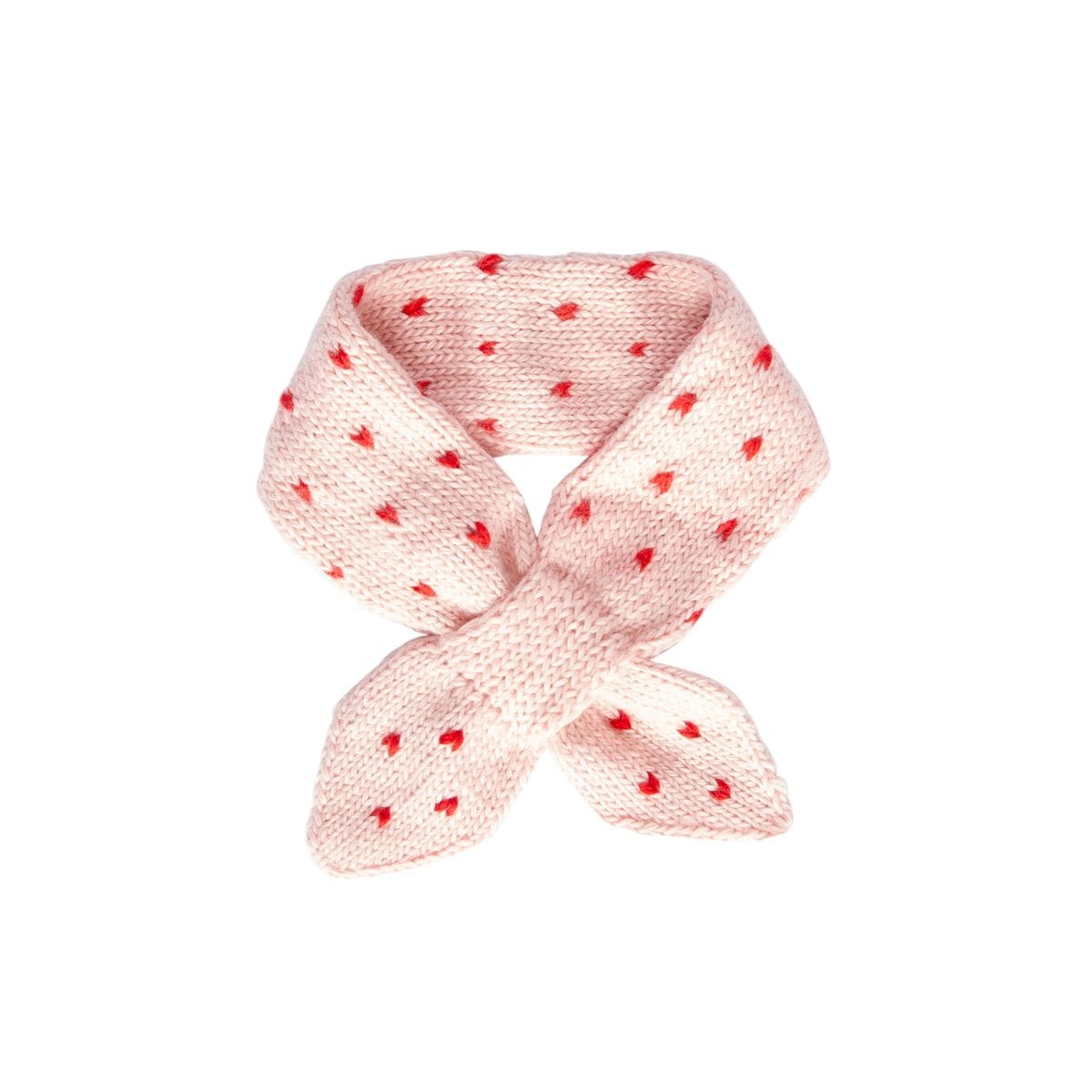 Acorn Kids Girls Accessory Cherry Cross Over Scarf - Pink
