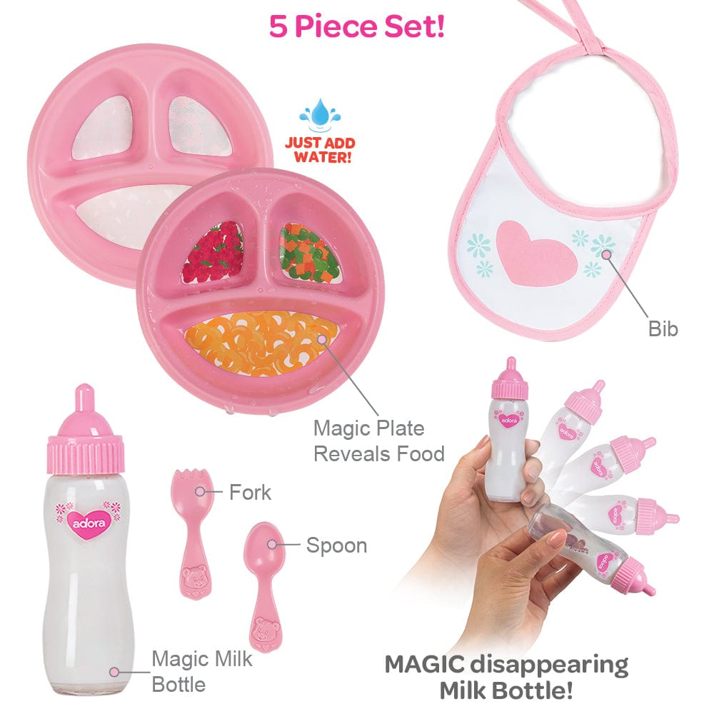 Adora Toys Magic Feeding Set 5pcs