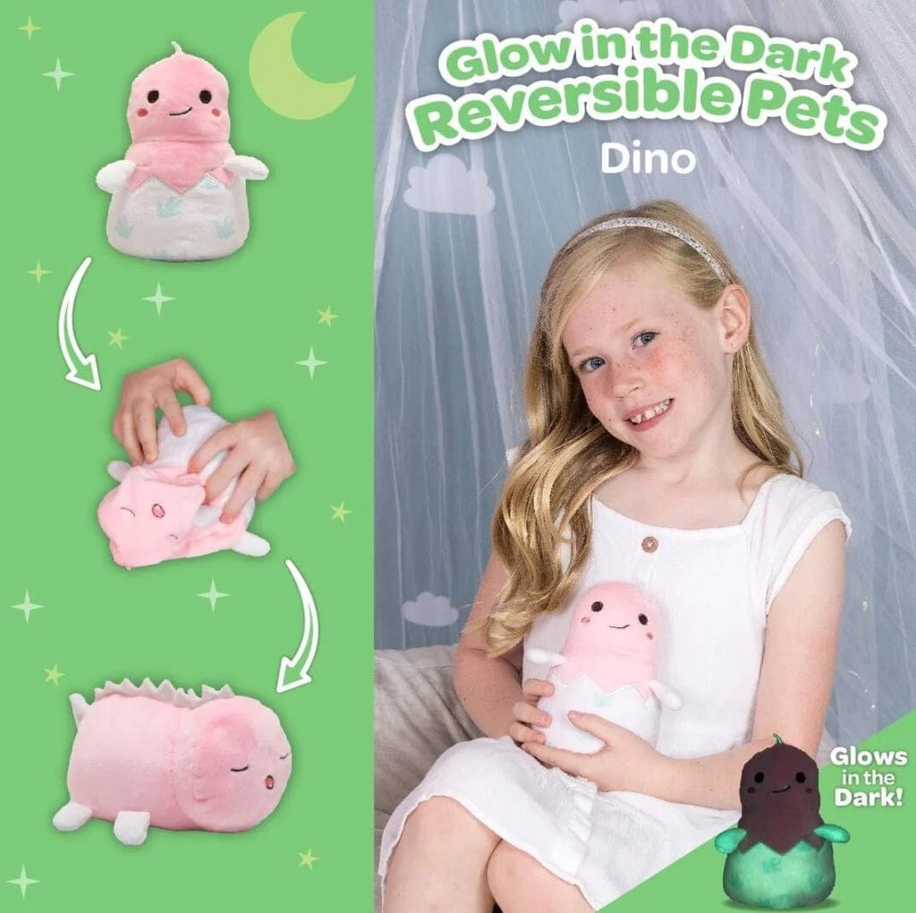 Adora Toys Snuggle & Glow Reversible Pal Dino