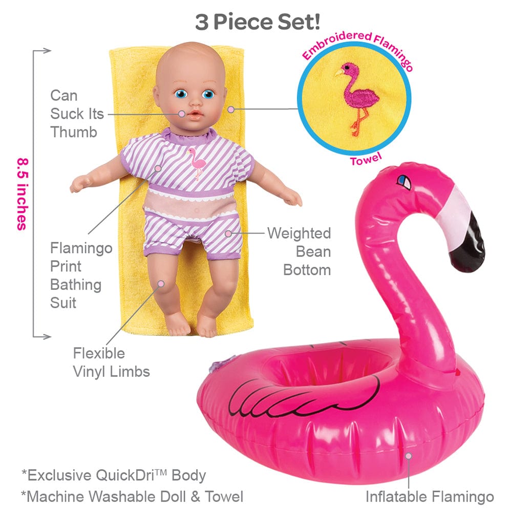 Adora Toys Splashtime Baby - Tot Fun Flamingo