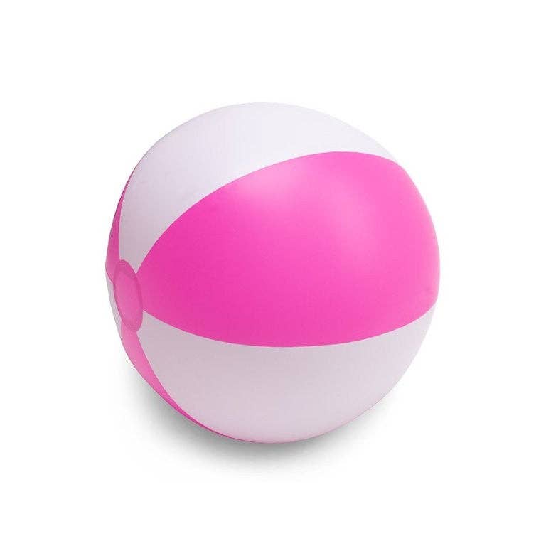 Axis Toys & Gifts Swim Essentials Inflatable Beach Ball - Softlines White Pink, 51 cm