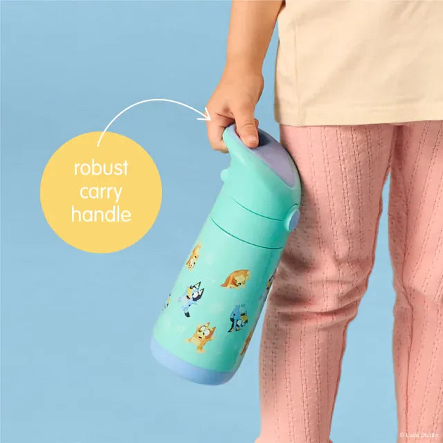 B.Box Feeding 350ml Insulated Drink Bottle Bluey S2