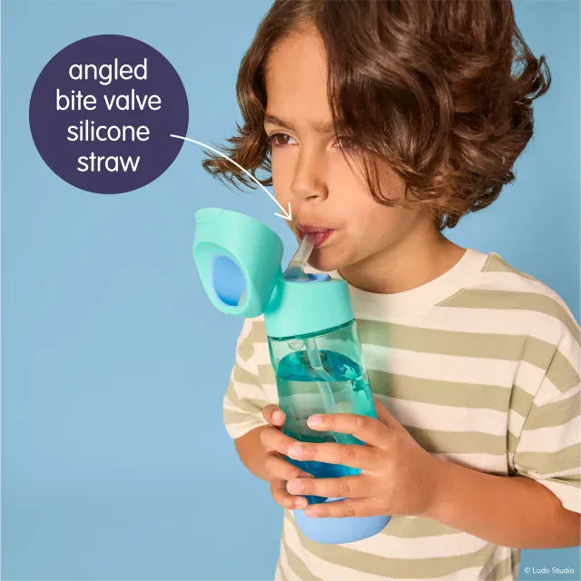 B.Box Feeding B.Box Tritan Drink Bottle 600ml - Bluey S2