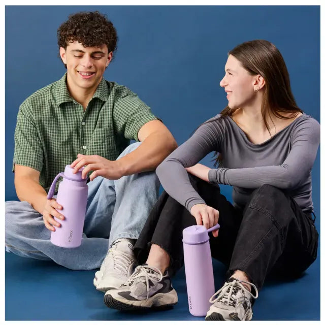 B.Box Feeding Insulated Flip Top Bottle 690ml - Lilac Love