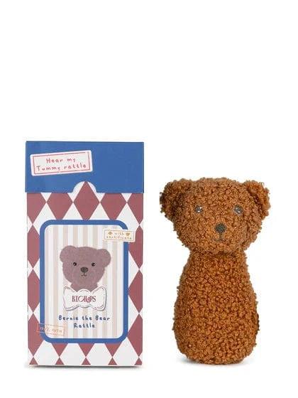 B.T. Chaps Toys Bernie The Bear Rattle