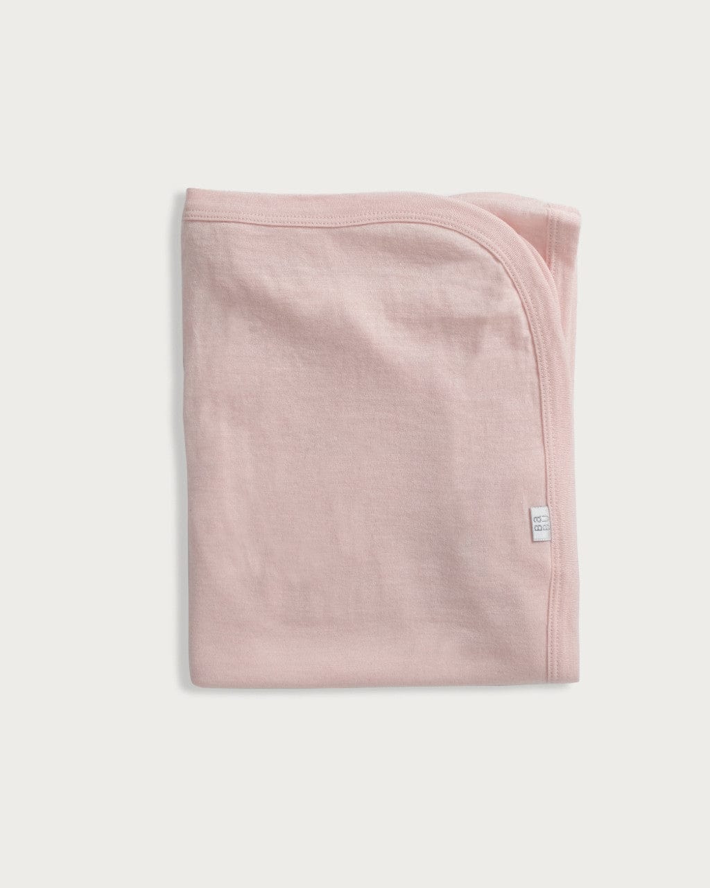 Babu Accessory Blanket Chalk Pink Merino Swaddle Wrap