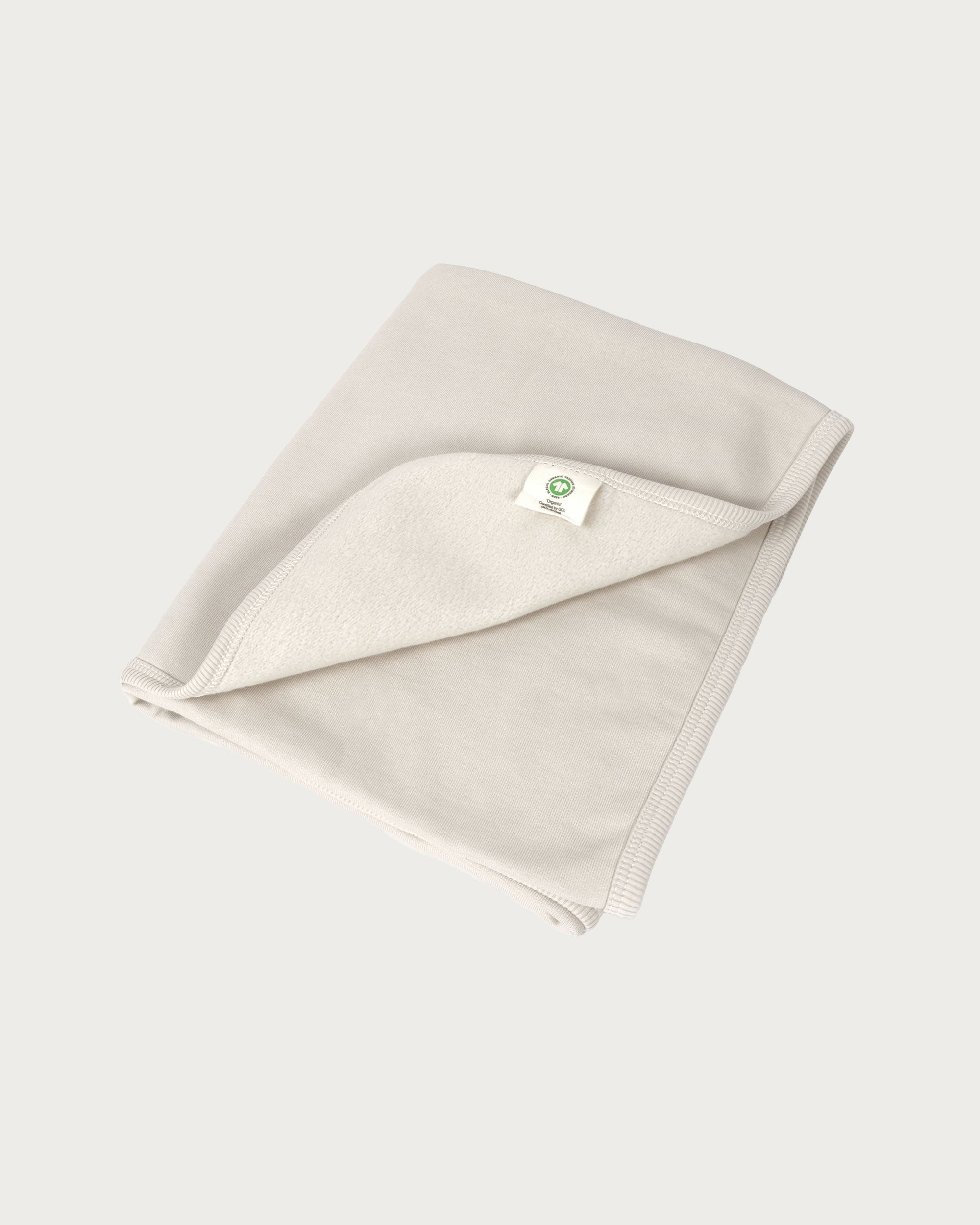 Babu Accessory Blanket Organic Cotton Sweatshirt Blanket - Oat