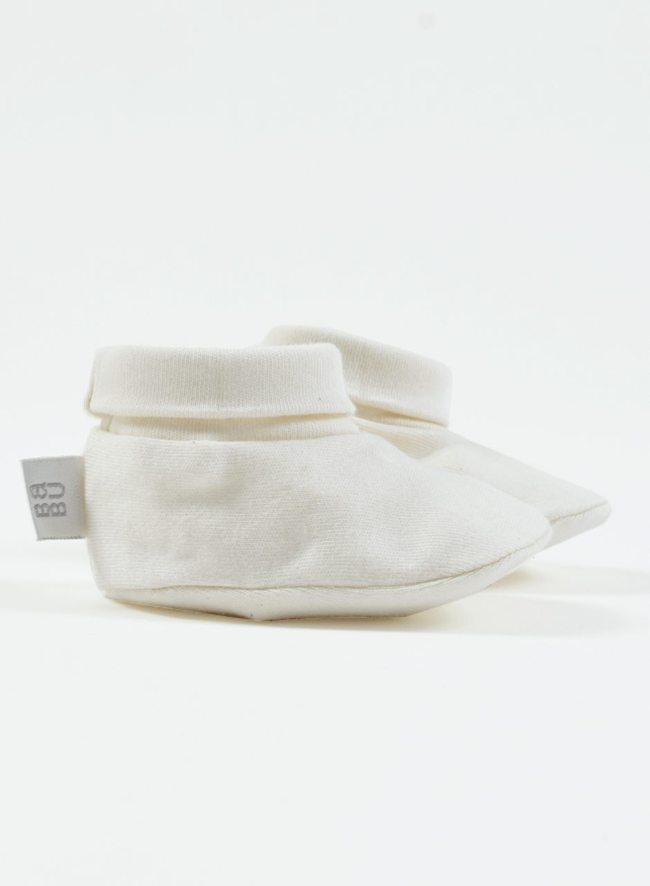 Babu Baby Accessory Cream / 0-3M Merino Booties