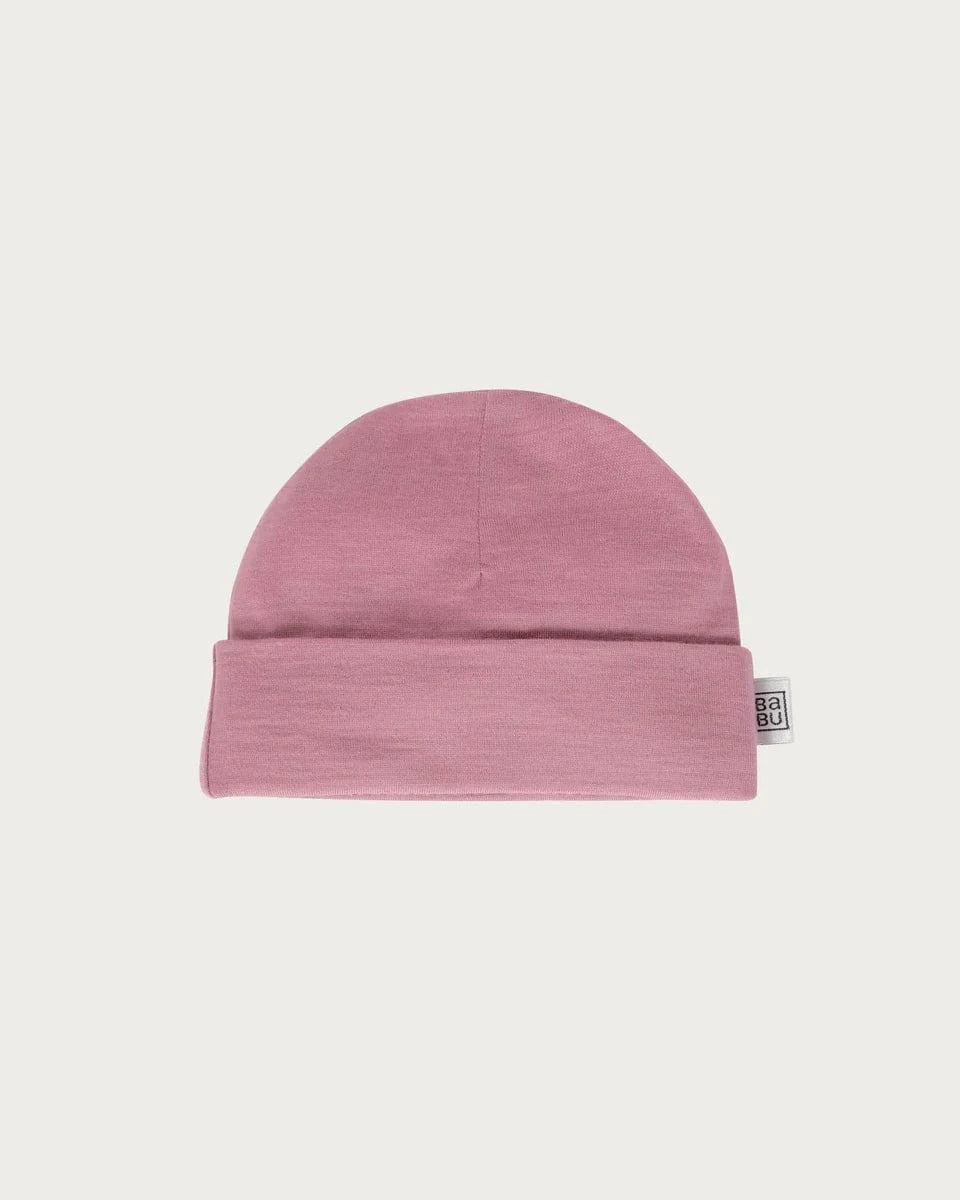 Babu Hats NB Merino Beanie - Blossom