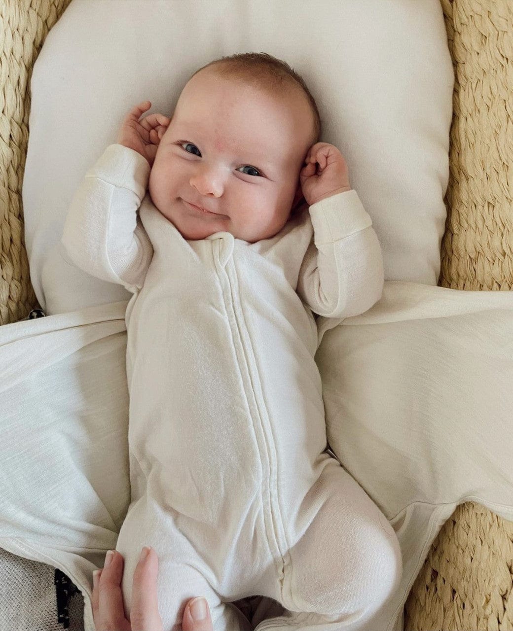 Babu Unisex Onesie Merino Footed Onesie