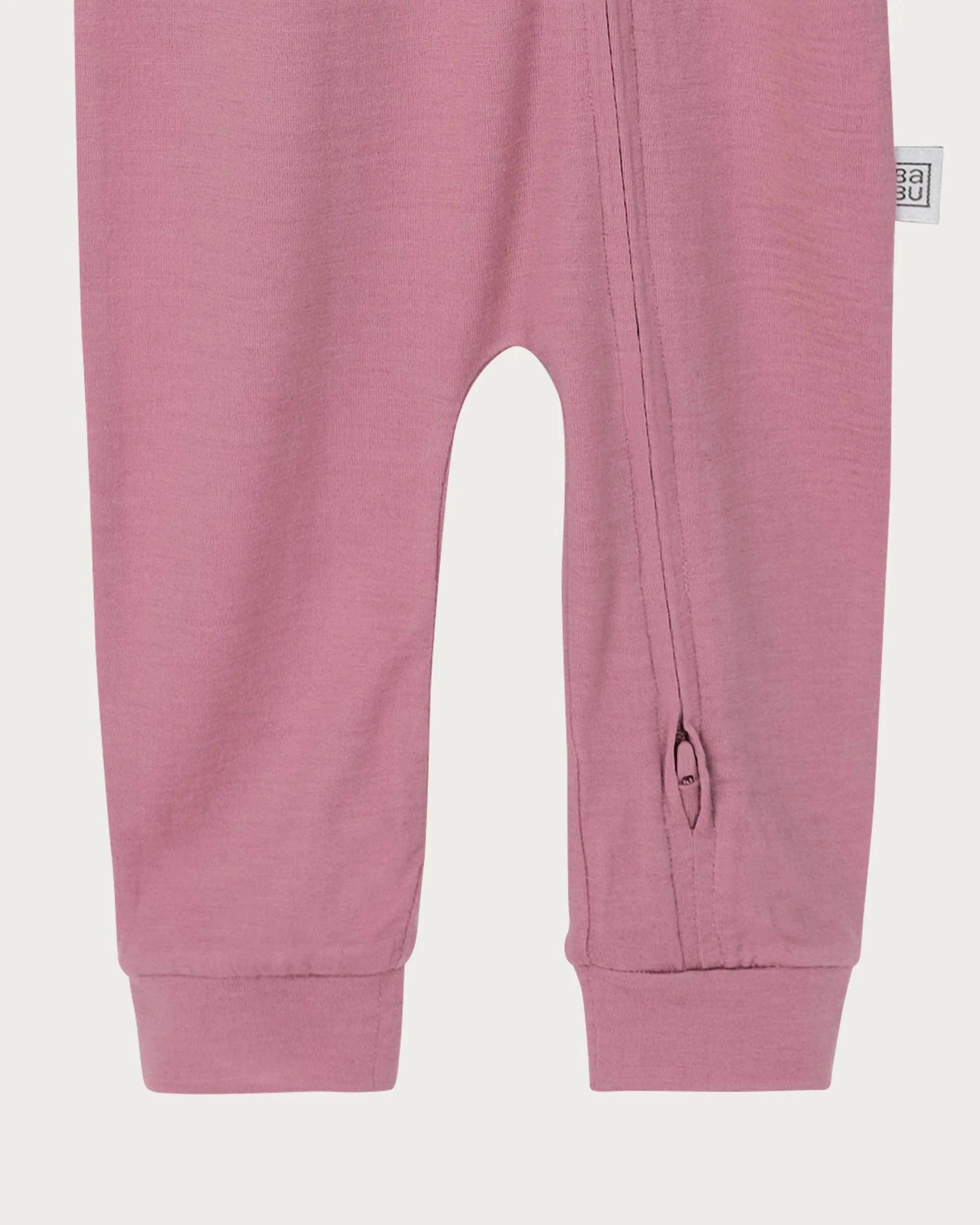Babu Unisex Onesie Merino Footless Onesie - Blossom