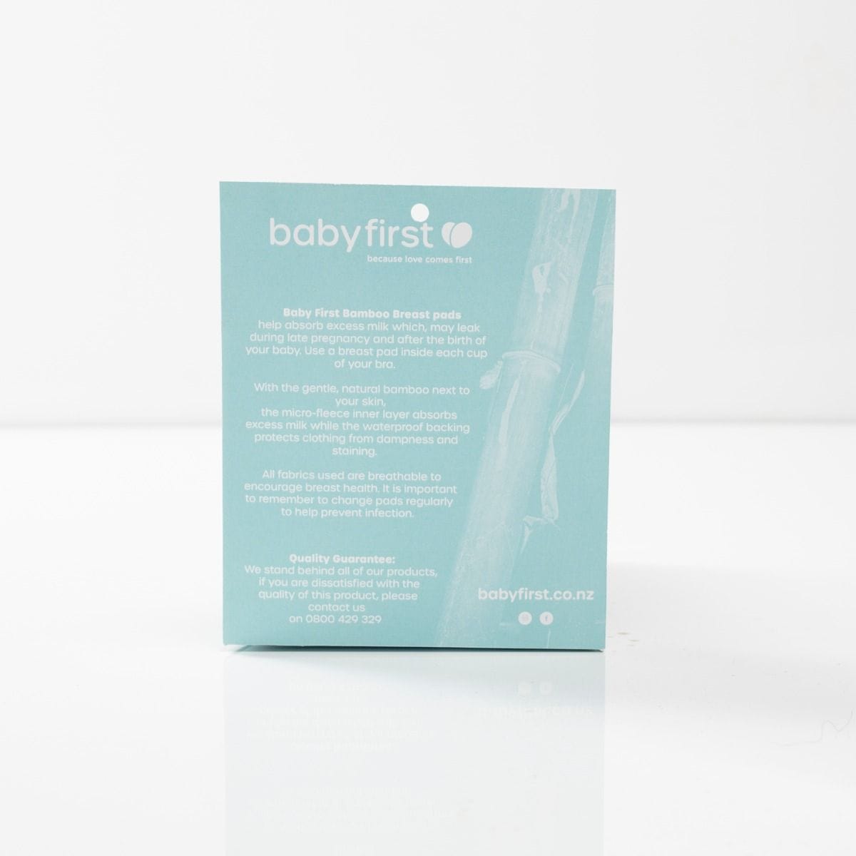 Baby First Baby Feeding Bamboo Breast Pads - 6 Pack