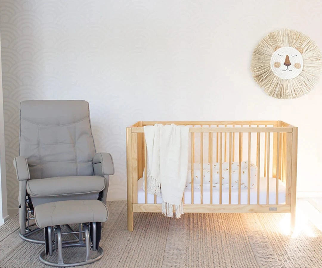 Babyhood Furniture Nursery Babyhood Dune 3 in 1 Cot - Natural