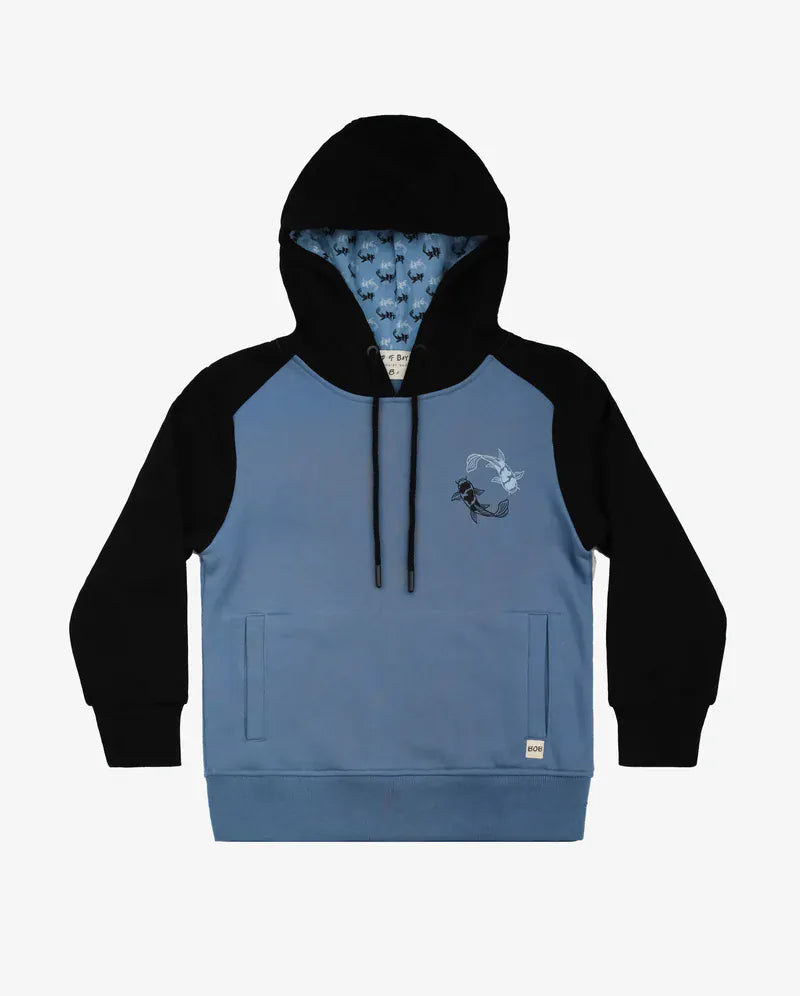 Band of Boys Boys Jumper Blue Koi-Time Hood