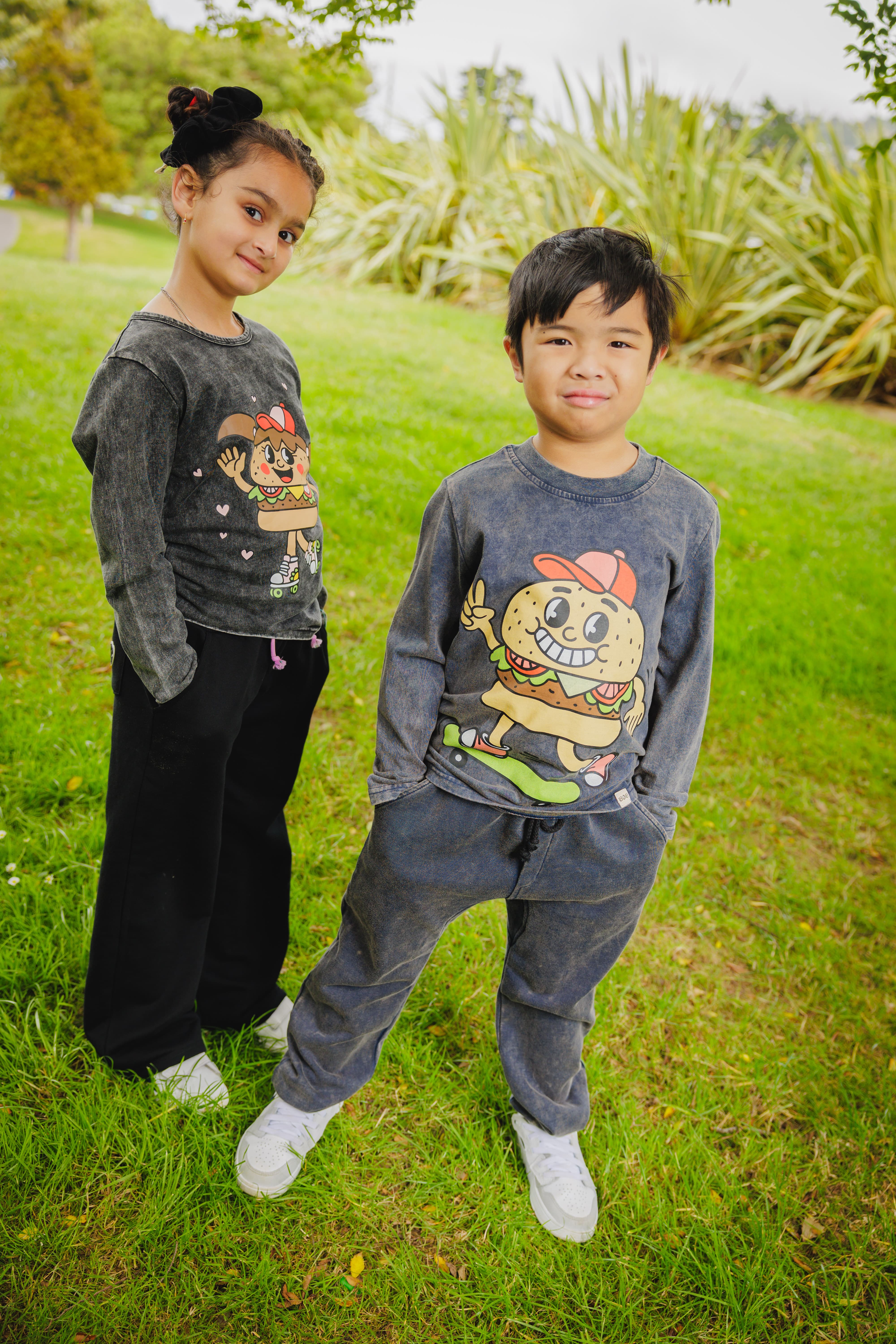 Band of Boys Boys Pants Navy Wash Track Pants