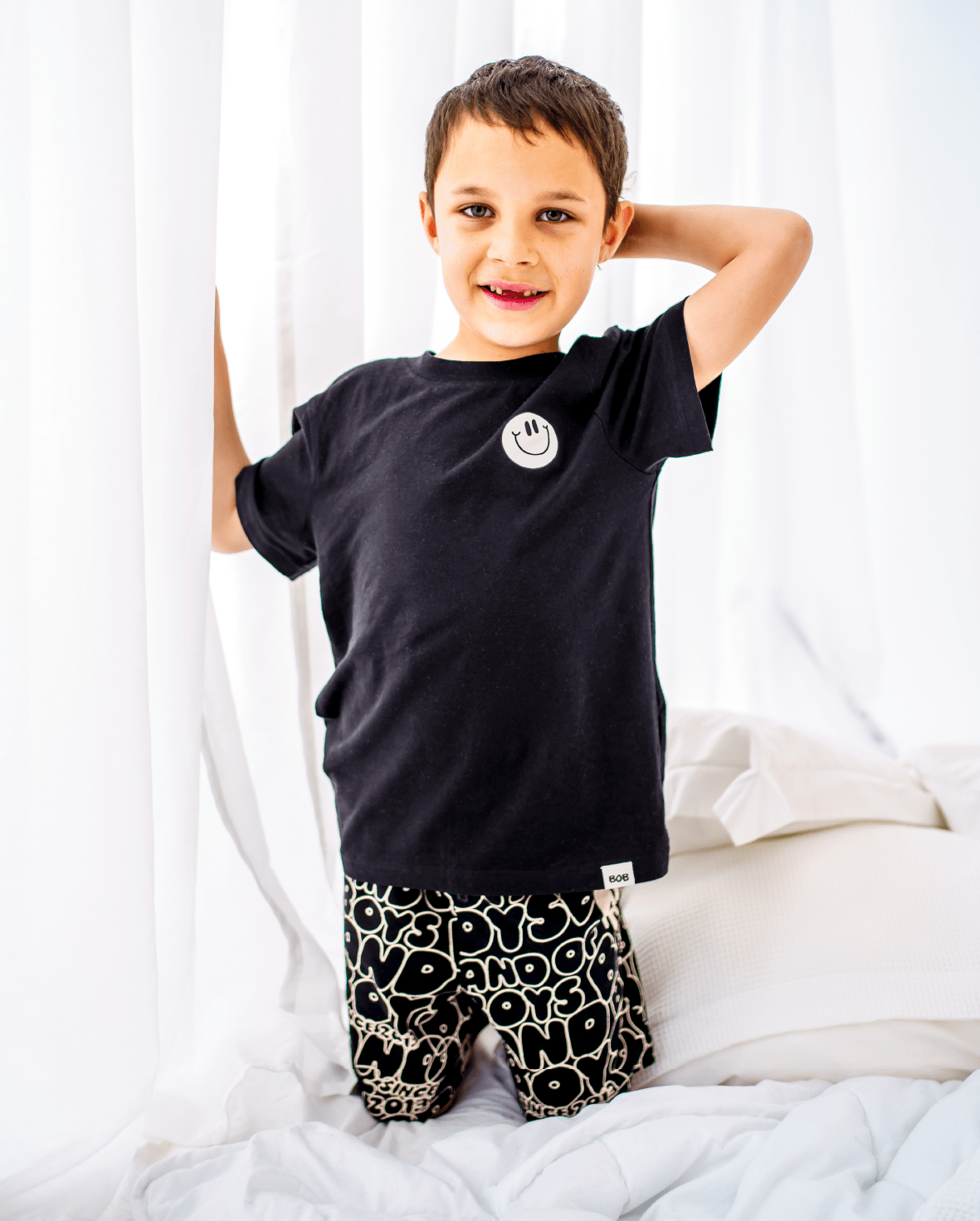 Band of Boys Sleepwear & Loungewear Black BOB Pyjamas