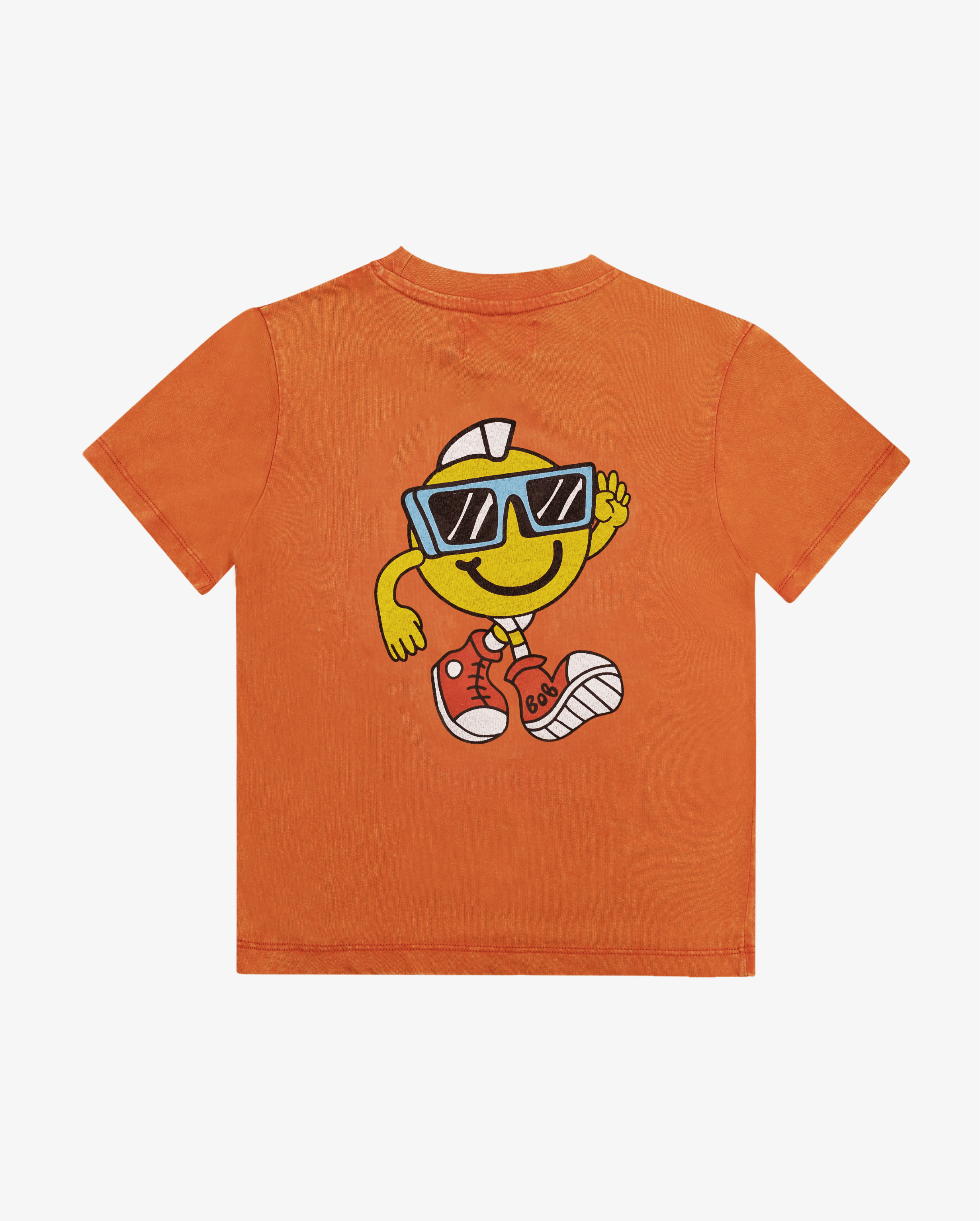 Band of Boys Tees Washed Orange Good Vibes Guy Tee