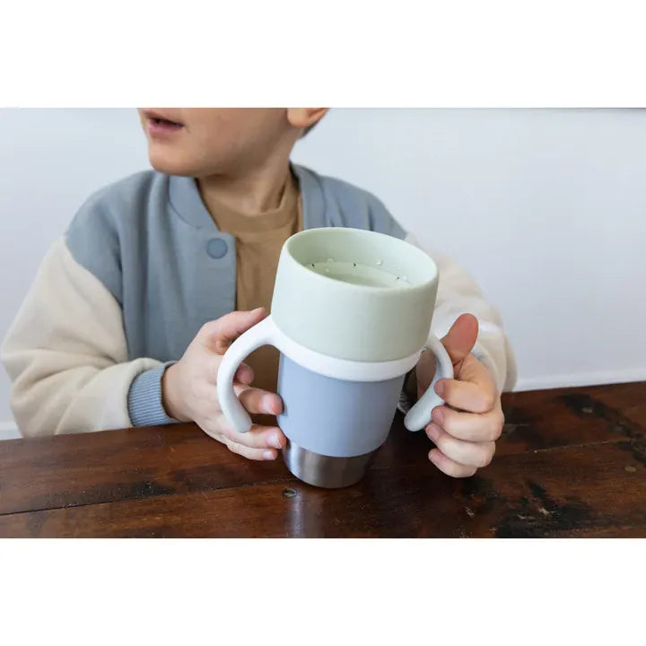 Beaba Accessory Feeding Click & Drink Stainless Steel Learning Cup 240ml