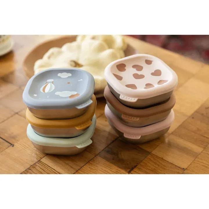 Beaba Accessory Feeding Stainless Steel Meal Box Set