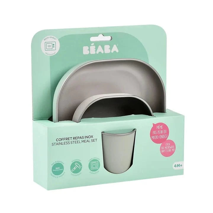 Beaba Accessory Feeding Stainless Steel Meal Set