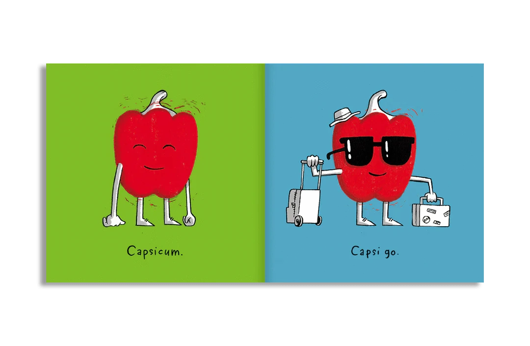 Beatnik Publishing Childrens Books Capsicum, Capsi Go
