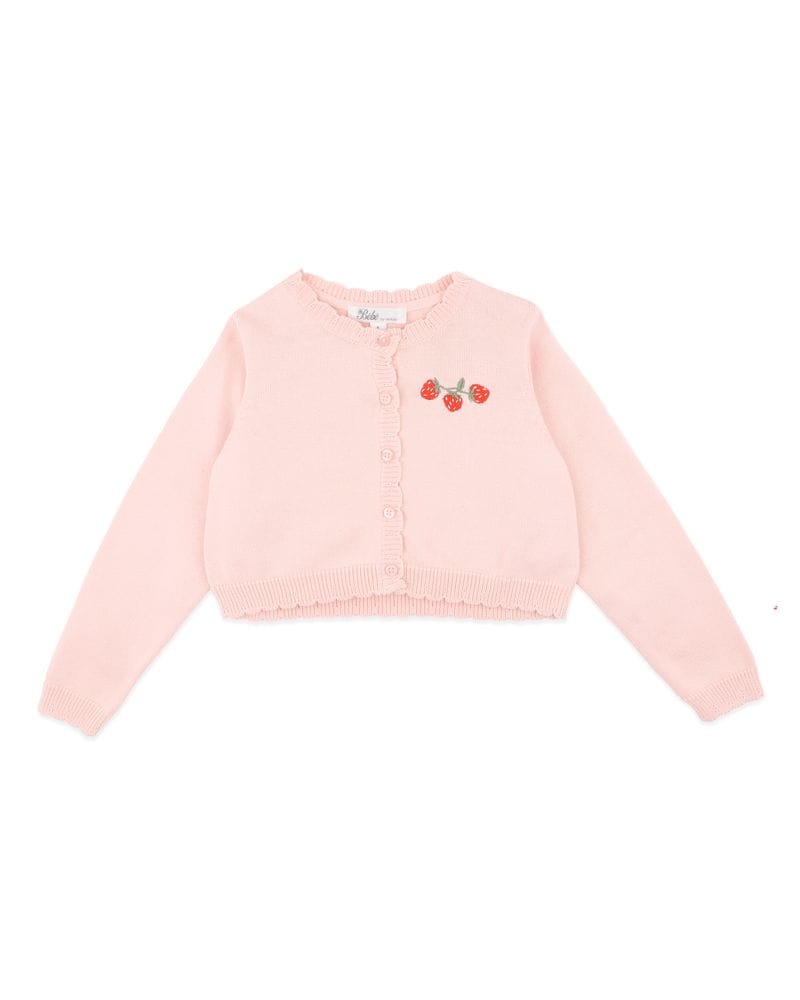 Bebe by Minhaha Girls Jumper 2Y Poppy Organic Cardigan
