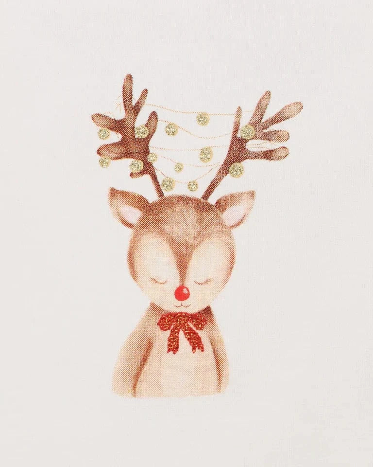 Bebe by Minihaha Boys All In Ones Festive Reindeer Bodysuit & Shorts Set