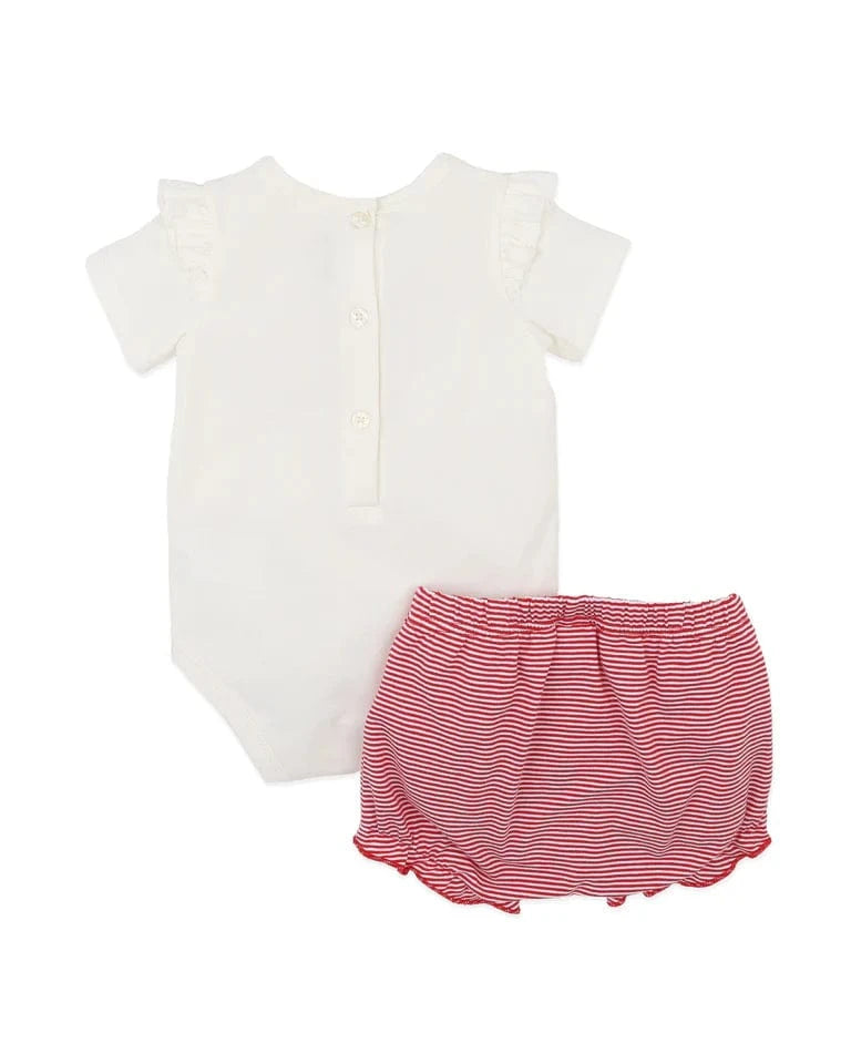 Bebe by Minihaha Boys All In Ones Festive Reindeer Bodysuit & Shorts Set