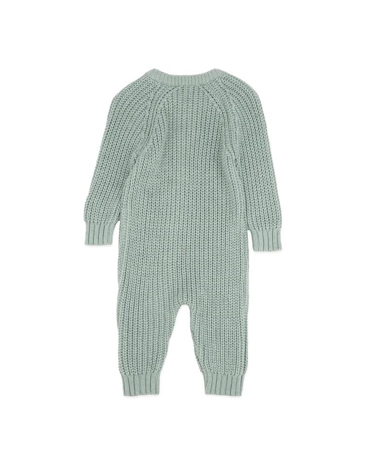 Bebe by Minihaha Boys All In Ones Knitted Zip Romper