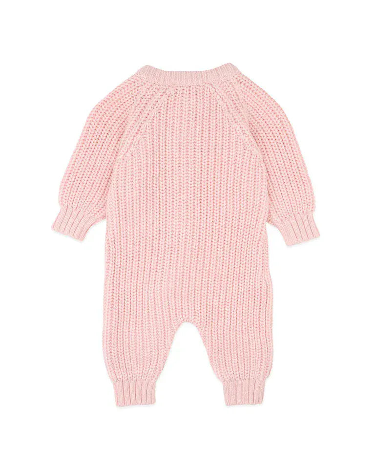 Bebe by Minihaha Boys All In Ones Knitted Zip Romper