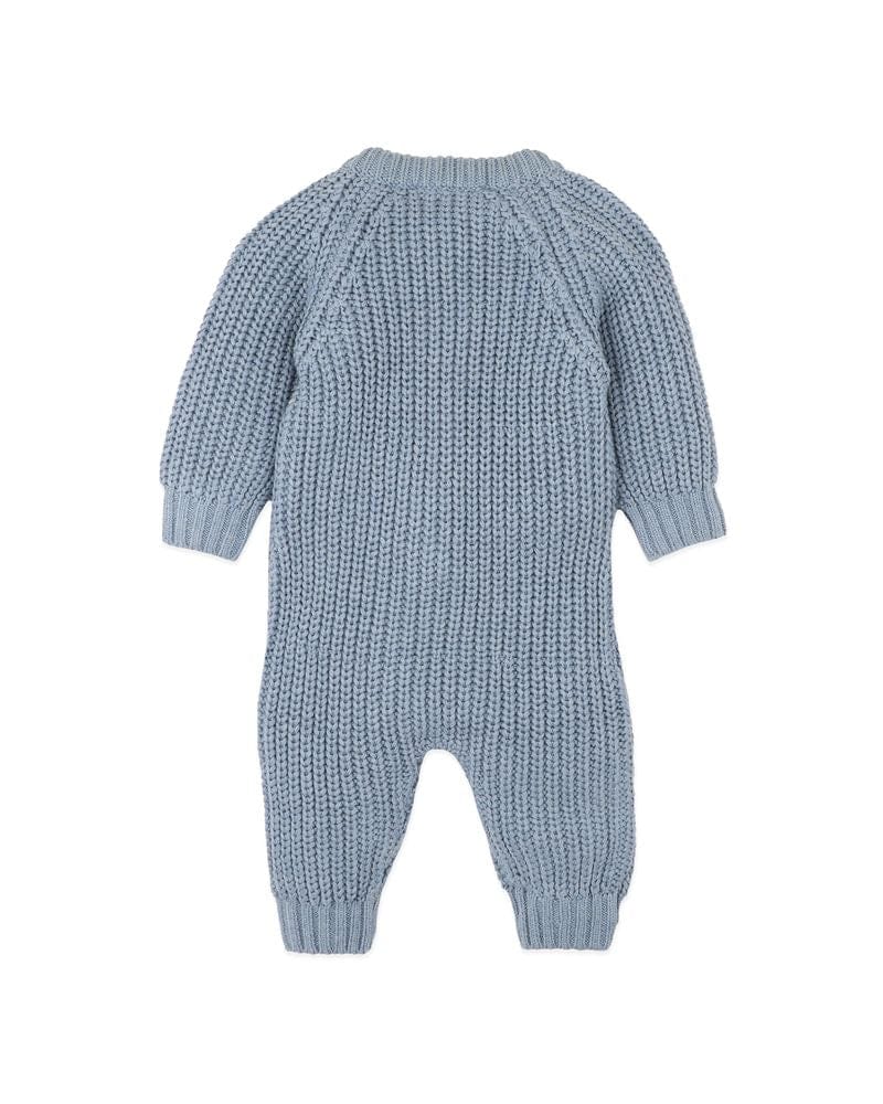 Bebe by Minihaha Boys All In Ones Knitted Zip Romper