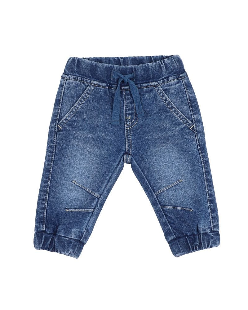 Bebe by Minihaha Boys Pants Isaac Denim Pull On Pant