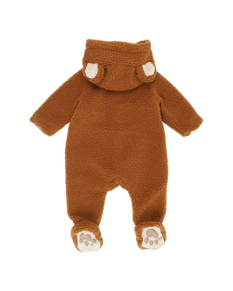 Bebe by Minihaha Boys Tops Mateo Plush Teddy Onesie
